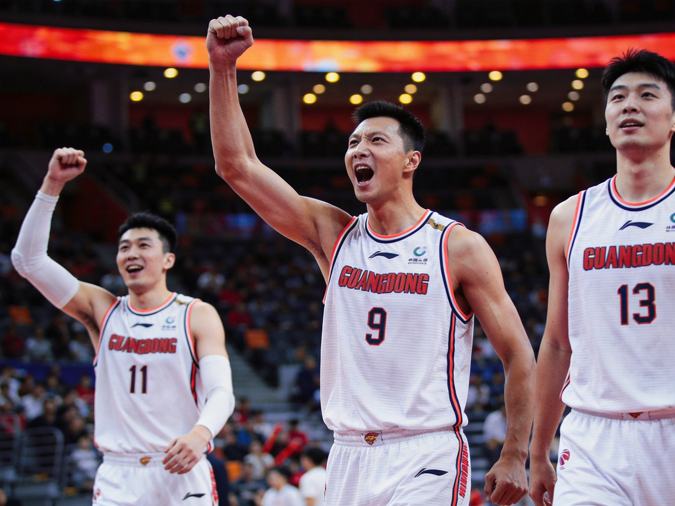 CBA季后赛 广东队逆转辽宁队 总比分1-0